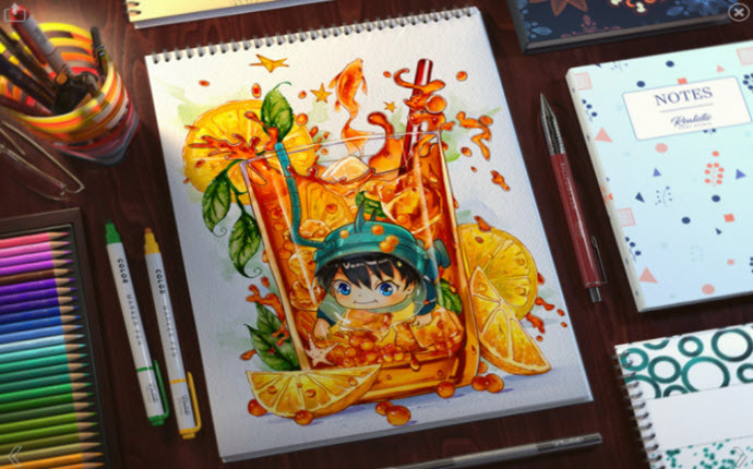 
realistic paint studio软件