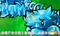 《植物大战僵尸杂交版》新植物：极寒冰瓜投手属性介绍