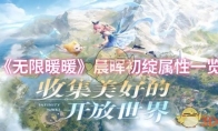 《无限暖暖》晨晖初绽属性一览