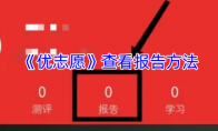 《优志愿》查看报告方法