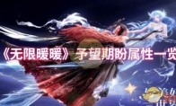 《无限暖暖》予望期盼属性一览