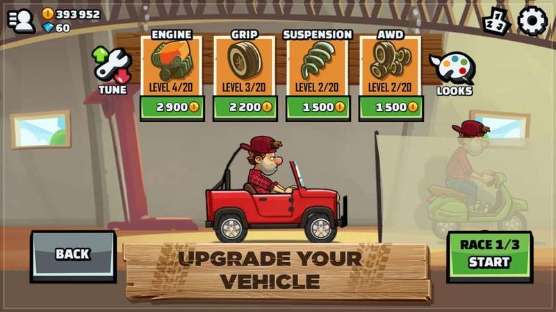 
登山赛车2 无限钻石金币版