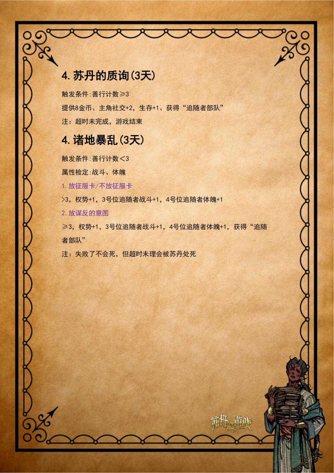 《苏丹的游戏》法尔达克全剧情攻略分享