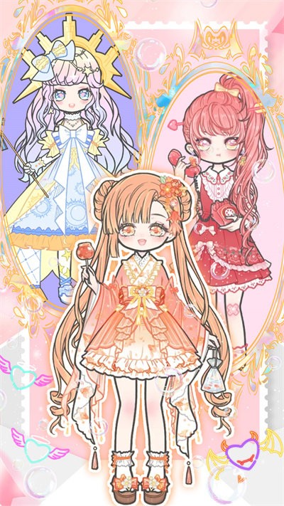 
魔法暖暖少女