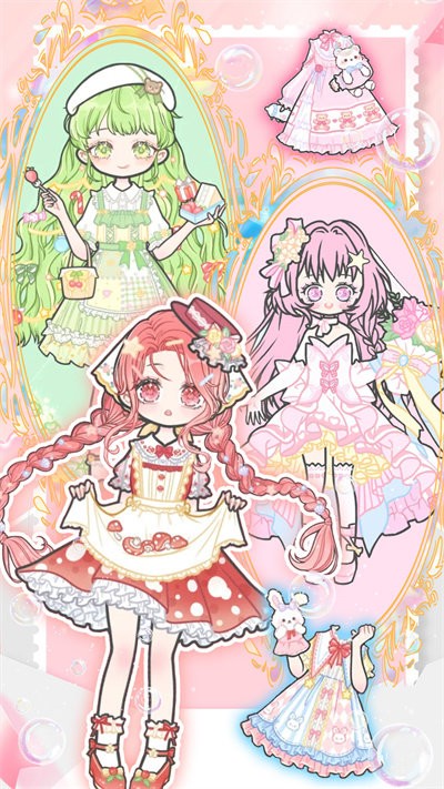 
魔法暖暖少女
