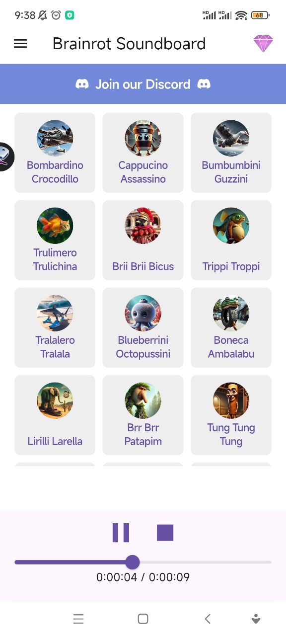 
美国山海经大全 Brainrot Soundboard