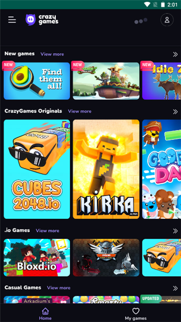 
CrazyGames 免费安装入口