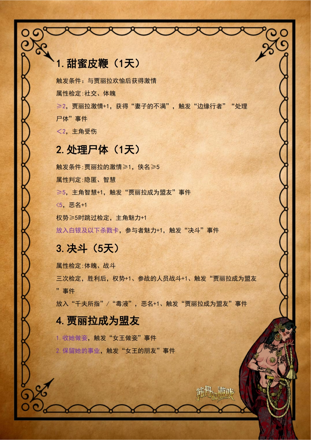 《苏丹的游戏》三头牌全剧情攻略分享