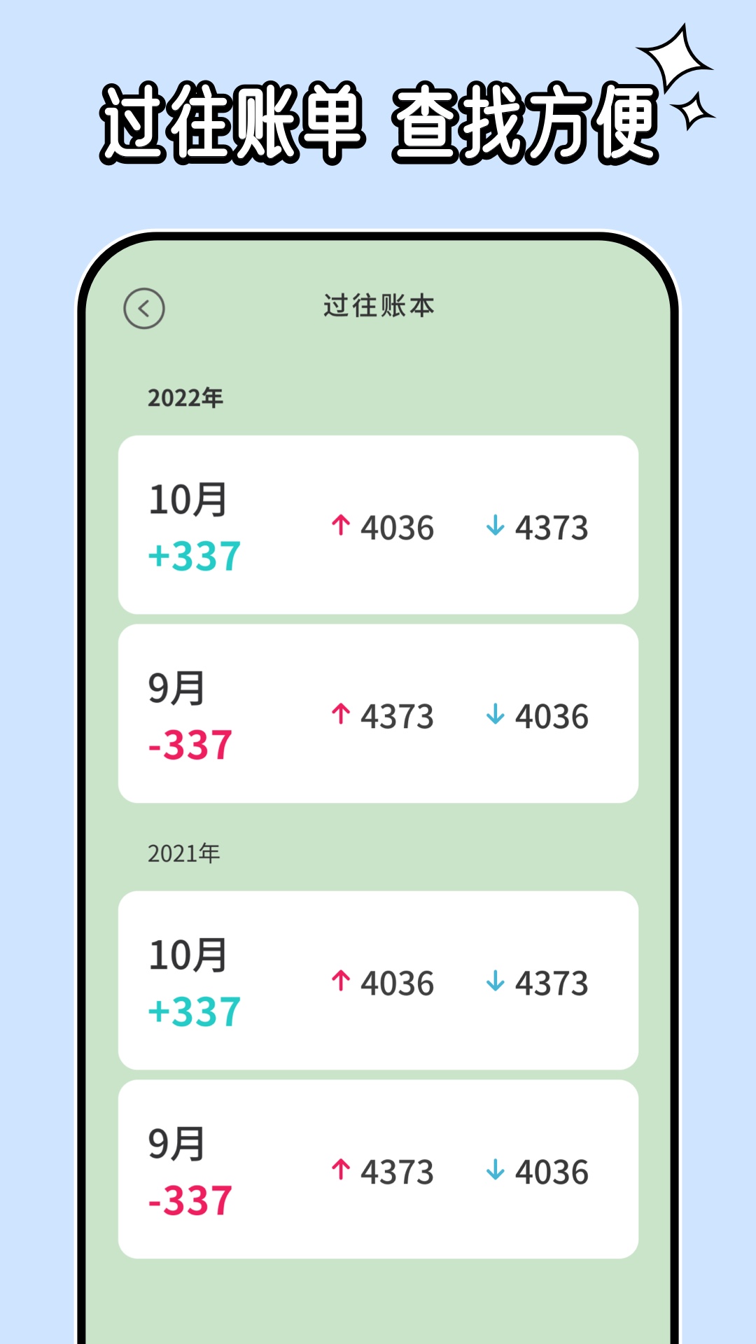 
呼噜记账