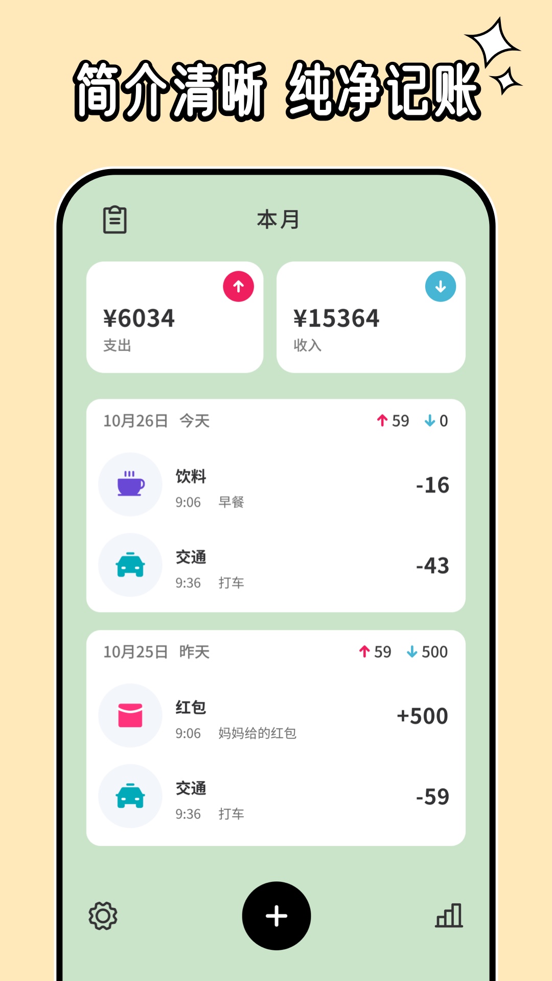 
呼噜记账
