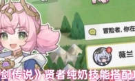 《杖剑传说》贤者纯奶技能搭配攻略