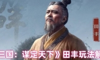 《三国：谋定天下》田丰玩法解析