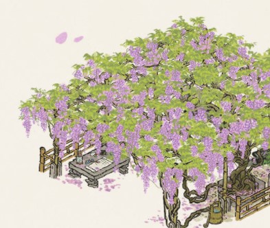 《江南百景图》紫藤花获取攻略
