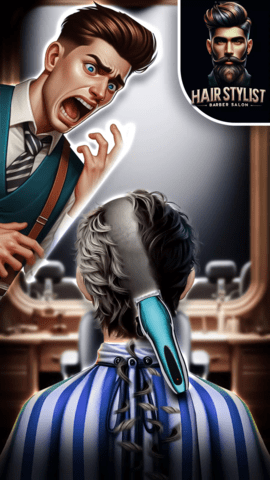 
理发店剪发模拟器