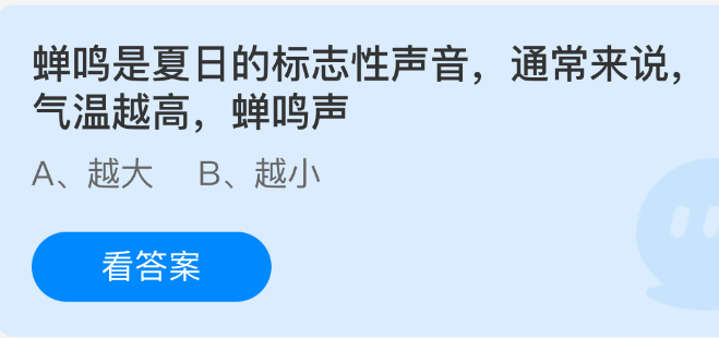 蝉鸣是夏日的标志性声音，通常来说气温越高蝉鸣声(图1)