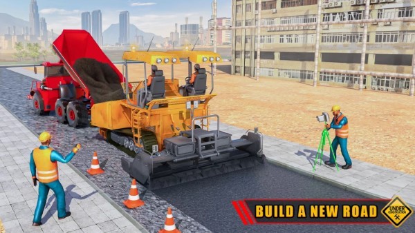 
城市建设卡车司机