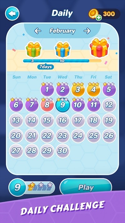 
六边形拼图大师