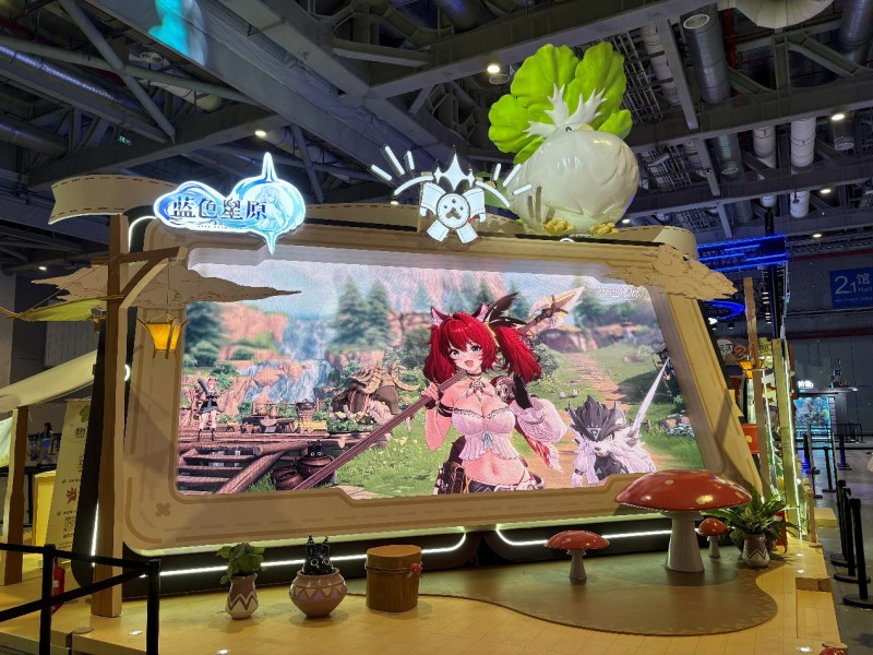  《蓝色星原：旅谣》BW展台开放线下试玩，玩家参与热情吸睛全场(图3)