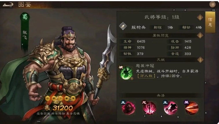 《新三国志曹操传》稀有武将一览(图5)