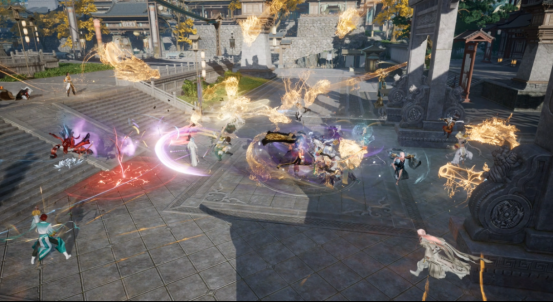 《射雕》十重绝学巅峰实战，一击破敌！玩家：这伤害太牛了