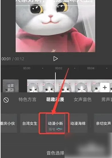 剪映文字转人声配音(图5)