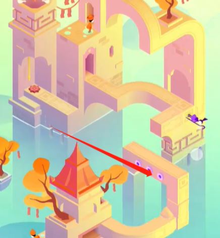 《纪念碑谷3》第7章骤雨诀别攻略