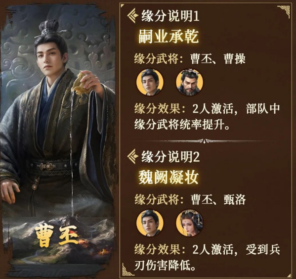 《三国：谋定天下》曹丕介绍(图4)