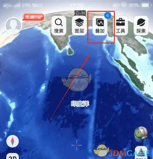 《新知卫星地图》关闭测绘方法(图3)