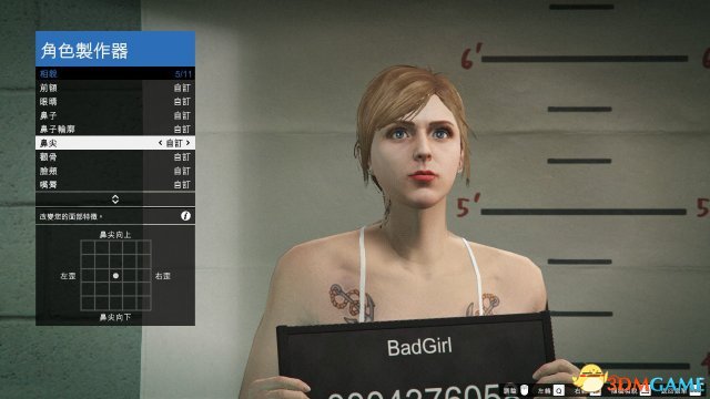 gta5捏脸数据