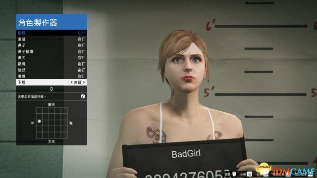 gta5捏脸数据