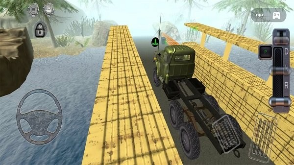 
现代卡车登山越野