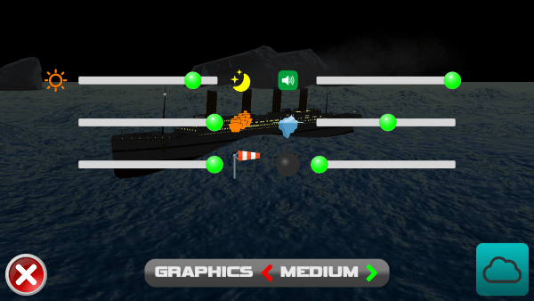 
船舶停靠模拟器