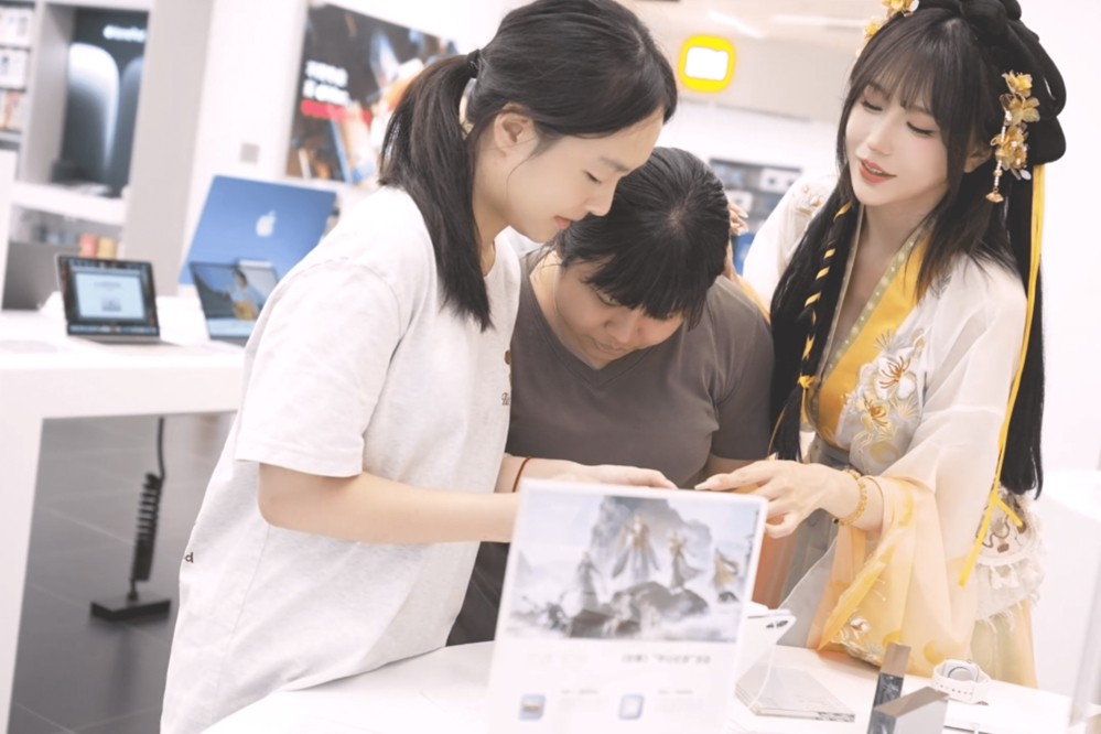 赴一场《射雕》之约!携手 Apple 授权专营店,百城千店送福利(图6) 赴一场《射雕》之约!携手 Apple 授权专营店,百城千店送福利
