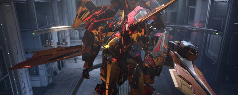 《解限机》天袭者机甲天焱炽燃涂装配色分享(图1) 《解限机》天袭者机甲天焱炽燃涂装配色分享