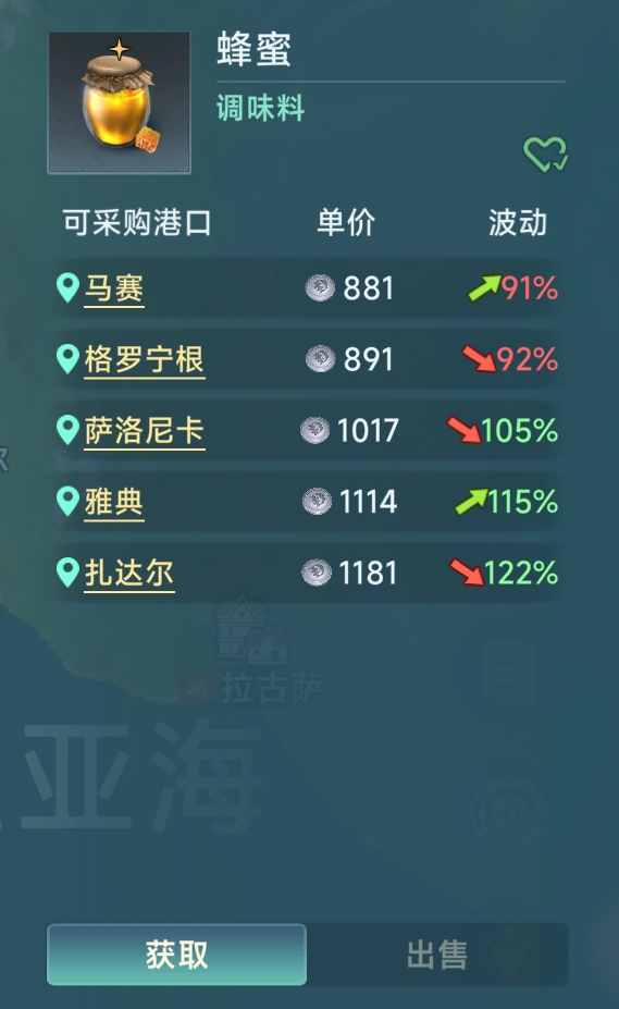 《大航海时代:传说》商业大亨玩法介绍(图4) 《大航海时代:传说》商业大亨玩法介绍