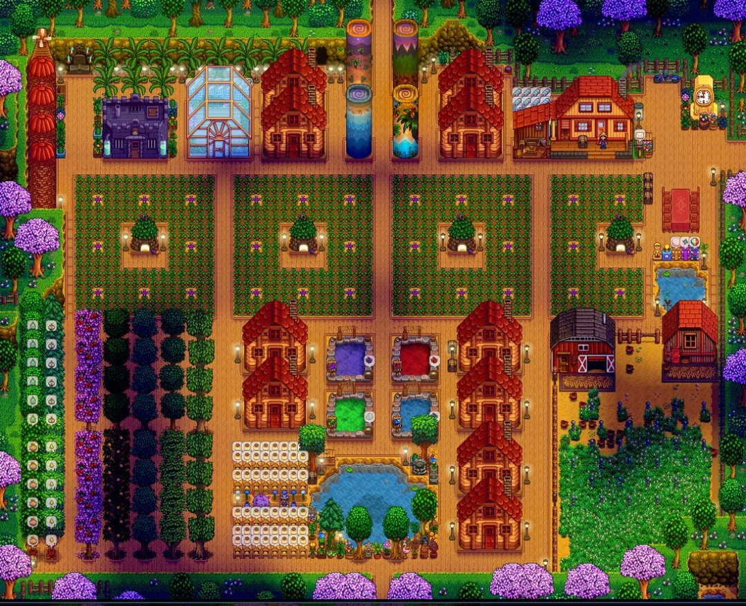 《星露谷物语》全农场地图布局分享