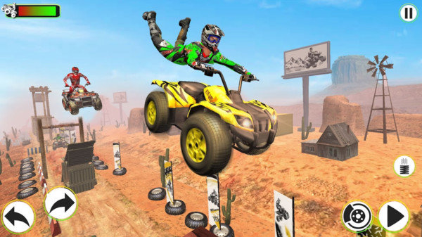 
摩托车特技赛车