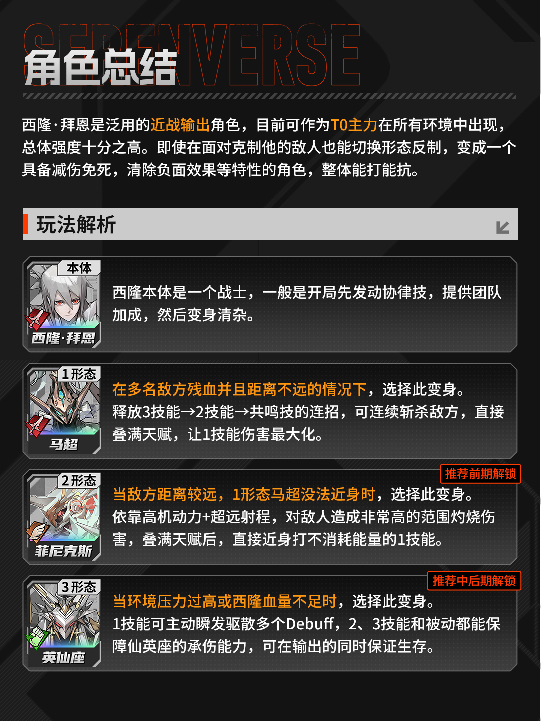 《晴空之下》西隆拜恩玩法攻略(图2) 《晴空之下》西隆拜恩玩法攻略