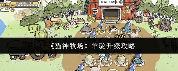 《猫神牧场》羊驼升级攻略