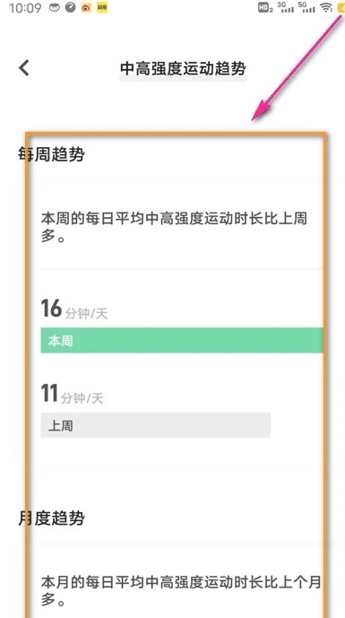 vivo运动健康运动趋势查看方法(图4)