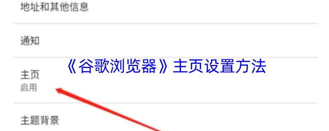 《谷歌浏览器》主页设置方法(图1) 《谷歌浏览器》主页设置方法
