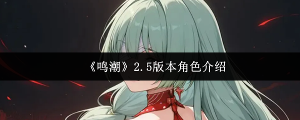 《鸣潮》2.5版本角色介绍(图1) 《鸣潮》2.5版本角色介绍