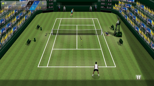 
网球对战模拟