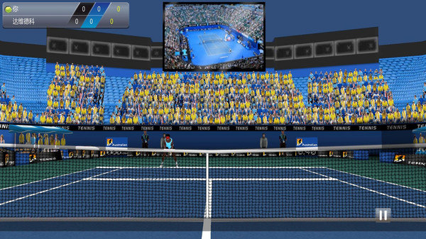 
网球对战模拟