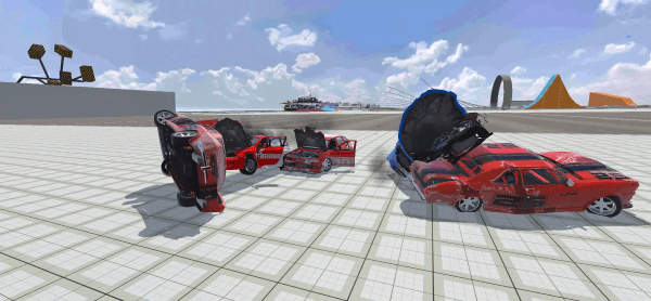 
城市汽车极端碰撞