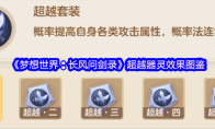 《梦想世界:长风问剑录》超越器灵效果图鉴