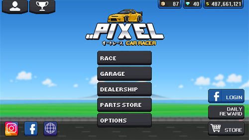 像素赛车手 中文版无限金币最新版