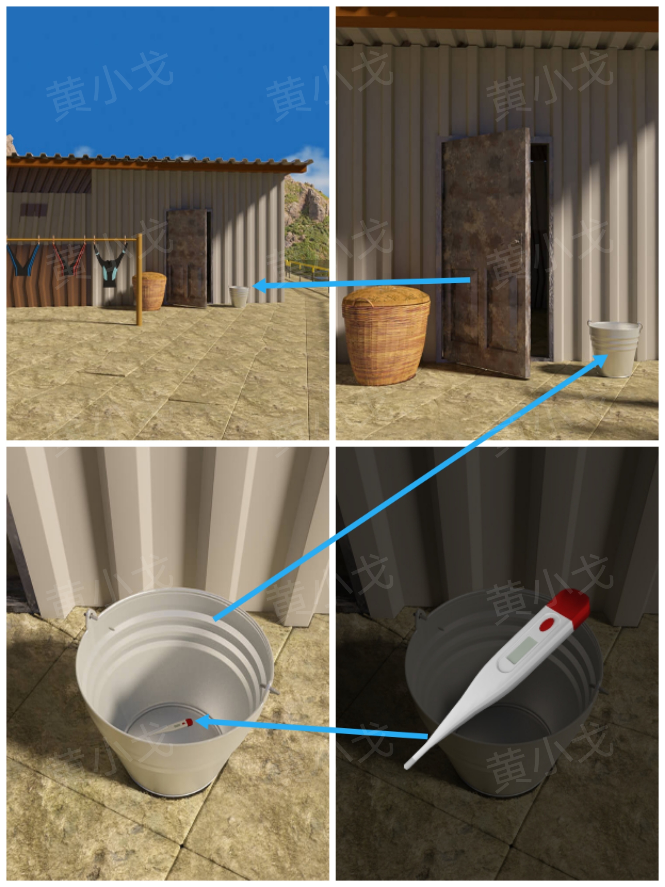 Escape Room：Ama per（密室逃脱：海女）攻略（一）