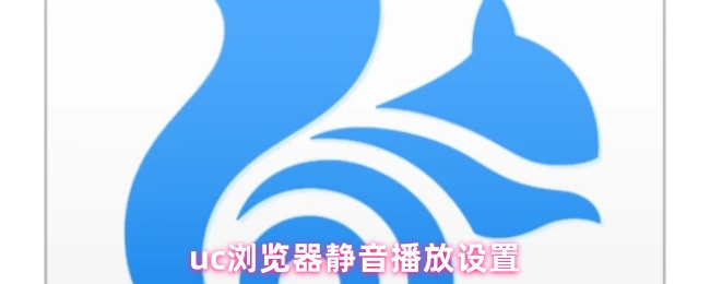 uc浏览器静音播放设置