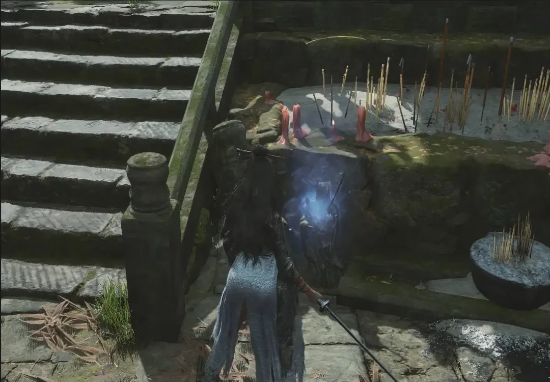 《明末：渊虚之羽》第一章蓝色光点互动方法及位置介绍